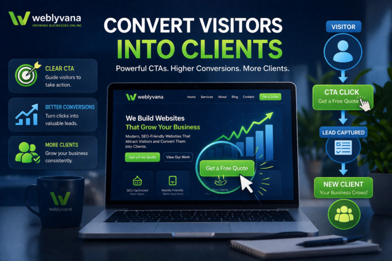 get clients from website using CTA