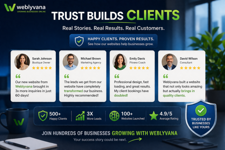 testimonials help get clients from website